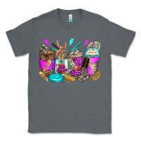 Charcoal Heather hair hustler coffee cups Classic Tee - Zillion Design Studio