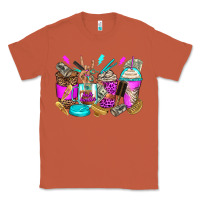 Copper hair hustler coffee cups Classic Tee - Zillion Design Studio