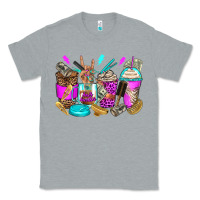 Heather Grey hair hustler coffee cups Classic Tee - Zillion Design Studio