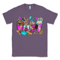 Lavender hair hustler coffee cups Classic Tee - Zillion Design Studio