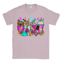 Lilac hair hustler coffee cups Classic Tee - Zillion Design Studio