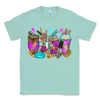Seafoam hair hustler coffee cups Classic Tee - Zillion Design Studio
