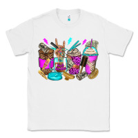 White hair hustler coffee cups Classic Tee - Zillion Design Studio