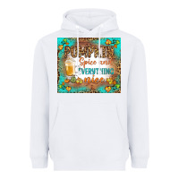 White pumpkin spice and everything nice Heavyweight Hoodie - BundleAndBundleShop