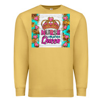 Antique Gold nurse a title just above queen tumbler Premium Sweatshirt - BundleAndBundleShop