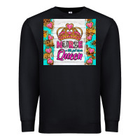 Black nurse a title just above queen tumbler Premium Sweatshirt - BundleAndBundleShop