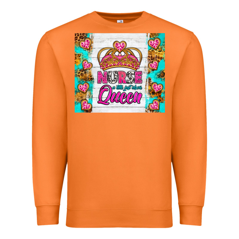 Nurse A Title Just Above Queen Tumbler Premium Sweatshirt by BundleAndBundleShop | Teevron