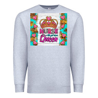 Heather Grey nurse a title just above queen tumbler Premium Sweatshirt - BundleAndBundleShop