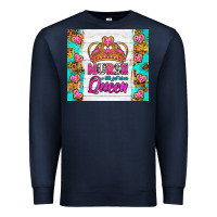 Navy nurse a title just above queen tumbler Premium Sweatshirt - BundleAndBundleShop