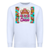 White nurse a title just above queen tumbler Premium Sweatshirt - BundleAndBundleShop