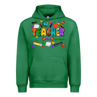 Emerald teacher crayons kids caffeine Urban Hoodie - NancyCooperArtShop