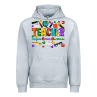 Heather Grey teacher crayons kids caffeine Urban Hoodie - NancyCooperArtShop