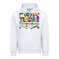 White teacher crayons kids caffeine Urban Hoodie - NancyCooperArtShop