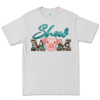 Dove Grey show mom pig Premium Tee - Artiststas