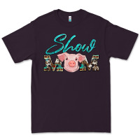Plum show mom pig Premium Tee - Artiststas