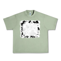 Oil Green black and white cowhide frames Urban Heavy Tee - RanaPortraitStore