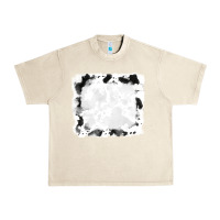 Sandshell black and white cowhide frames Urban Heavy Tee - RanaPortraitStore