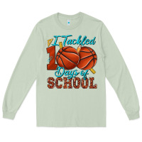 Matcha i tackled 100days of school basketball Long Sleeve Tee - texasbilliewilder