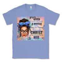 Colony Blue never underestimate a woman who does all things th Classic Tee - texasbilliewilder