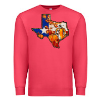 Cardinal texas map fall Premium Sweatshirt - JahusDesignShop