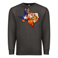 Smoke texas map fall Premium Sweatshirt - JahusDesignShop