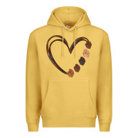 Antique Gold black history melanin Premium Hoodie - MaliasSmallBusiness