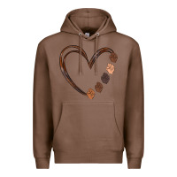 Chestnut black history melanin Premium Hoodie - MaliasSmallBusiness