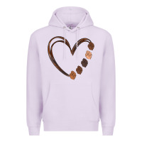 Lilac black history melanin Premium Hoodie - MaliasSmallBusiness