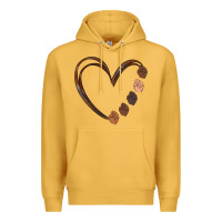 Mustard black history melanin Premium Hoodie - MaliasSmallBusiness