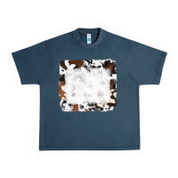 Black And Brown Cowhide Urban Heavy Tee | Teevron