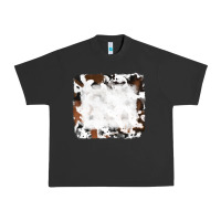 Pigment Black black and brown cowhide Urban Heavy Tee - RanaPortraitStore