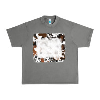 Tornado black and brown cowhide Urban Heavy Tee - RanaPortraitStore