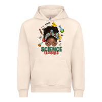 Sandshell science teacher afro messy bun Urban Hoodie - NancyCooperArtShop