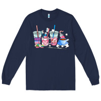 Navy dentist coffee cups Long Sleeve Tee - AdoDesignShop