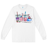 White dentist coffee cups Long Sleeve Tee - AdoDesignShop