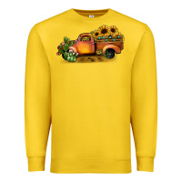 Lemon sunflower truck Premium Sweatshirt - JahusDesignShop