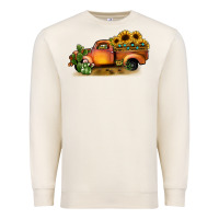 Sandshell sunflower truck Premium Sweatshirt - JahusDesignShop