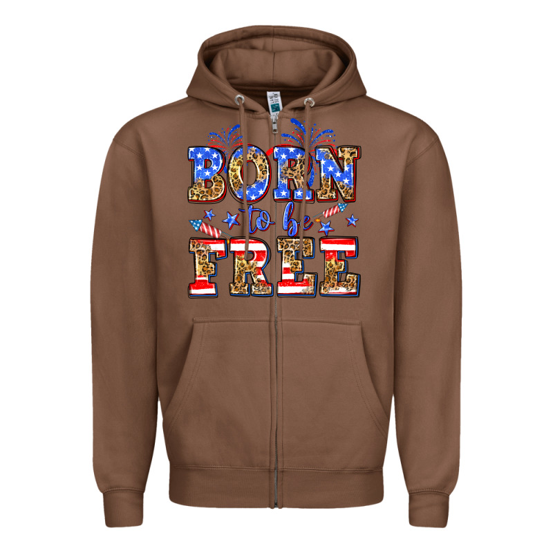 Born To Be Free Zipper Hoodie by Neo Western | Teevron