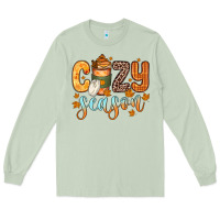 Matcha cozy season Long Sleeve Tee - Zillion Design Studio