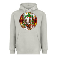 Moon Dust Christmas feeling jolly cow ornament Heavyweight Hoodie - Artiststas