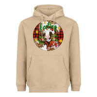 Mushroom Christmas feeling jolly cow ornament Heavyweight Hoodie - Artiststas