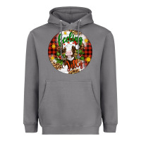 Storm Christmas feeling jolly cow ornament Heavyweight Hoodie - Artiststas