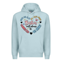 Blue Mist besties will always be Premium Hoodie - MaliasSmallBusiness