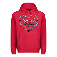 Cardinal besties will always be Premium Hoodie - MaliasSmallBusiness