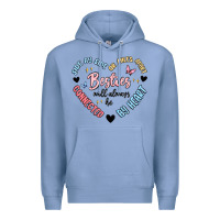 Colony Blue besties will always be Premium Hoodie - MaliasSmallBusiness