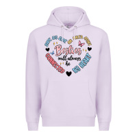 Lilac besties will always be Premium Hoodie - MaliasSmallBusiness