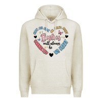 Oatmeal Heather besties will always be Premium Hoodie - MaliasSmallBusiness