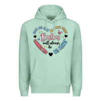 Seafoam besties will always be Premium Hoodie - MaliasSmallBusiness