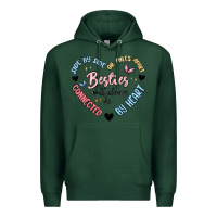Sports Green besties will always be Premium Hoodie - MaliasSmallBusiness