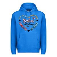 True Royal besties will always be Premium Hoodie - MaliasSmallBusiness